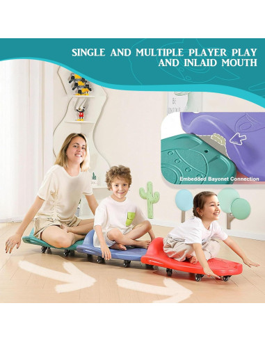 Tabla de Scooter LLYJJKUWL Verde para Niños 50x43 cm