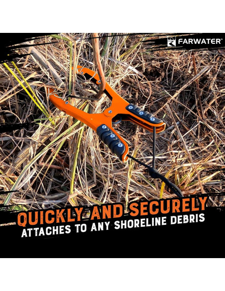 Agarradera de Ancla FARWATER para Kayak 4,57 m Naranja