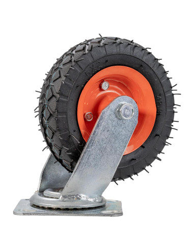 Rueda Delantera Caster AlveyTech 6x2 para Go-Kart Deluxe