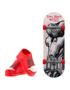 Mini Patineta Hot Wheels SKELETOS 10 cm con zapatos