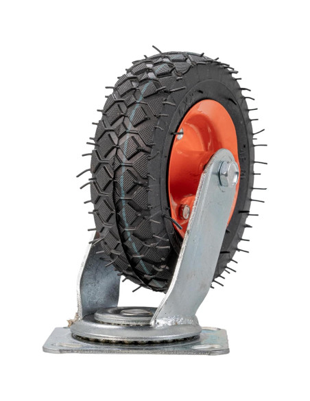 Rueda Delantera Caster AlveyTech 6x2 para Go-Kart Deluxe