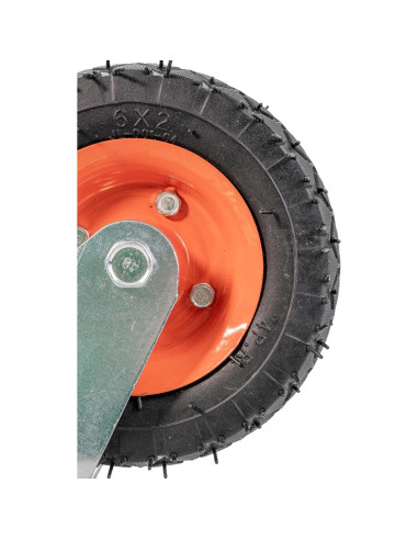 Rueda Delantera Caster AlveyTech 6x2 para Go-Kart Deluxe