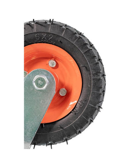 Rueda Delantera Caster AlveyTech 6x2 para Go-Kart Deluxe