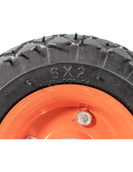 Rueda Delantera Caster AlveyTech 6x2 para Go-Kart Deluxe