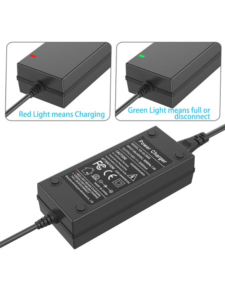 Adaptador de corriente 42V 2A Toeaot para dispositivos 36V