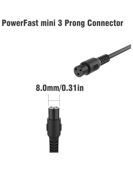 Adaptador de corriente 42V 2A Toeaot para dispositivos 36V
