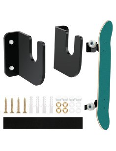 Soporte de Pared para Patineta Cosmos Acrílico 2,54 cm