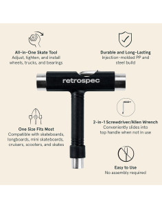 Herramienta Multifuncional Retrospec Upkeep para Skate 2