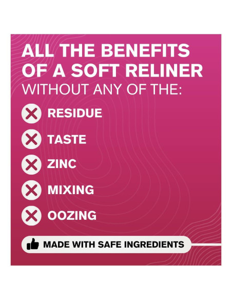 Adhesivo para Dentaduras Cushion Grip 10.16x3.30 cm Viaje