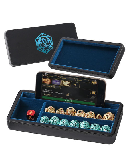 Estuche Premium Soar Forge para Dados D&D - Tapa Magnética