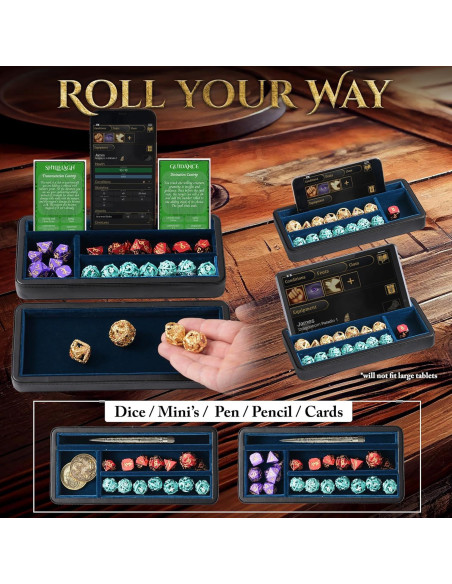 Estuche Premium Soar Forge para Dados D&D - Tapa Magnética