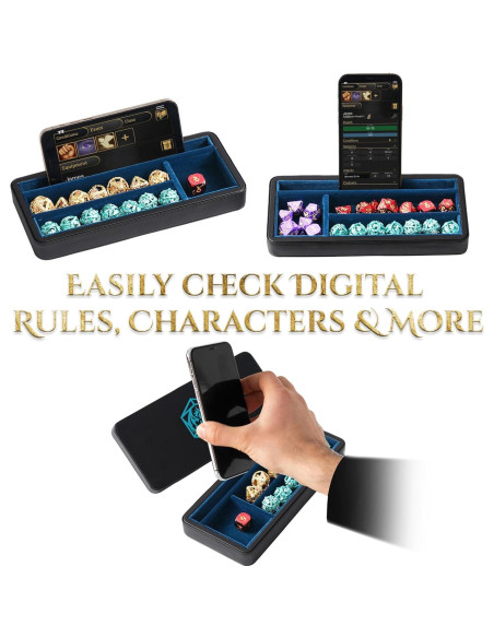 Estuche Premium Soar Forge para Dados D&D - Tapa Magnética