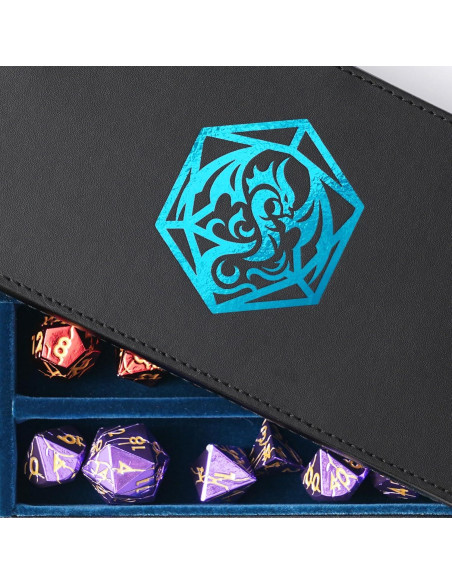 Estuche Premium Soar Forge para Dados D&D - Tapa Magnética