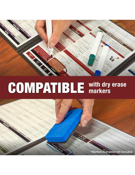 Pantalla DM 4 Paneles Tidyboss para Dungeons and Dragons