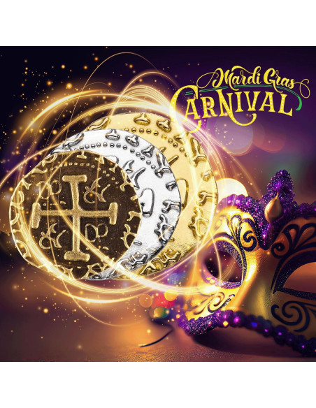 Conjunto de Monedas Piratas - Leib Games - 36 Piezas Metálicas