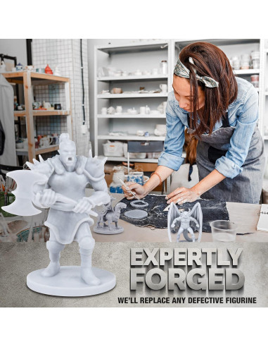 Miniaturas de Fantasía Path Gaming 20 Figuras D&D 28MM