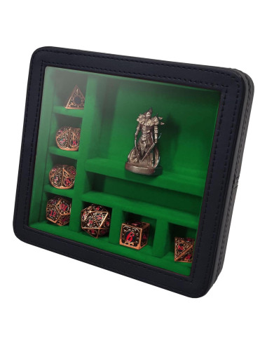 Estuche de Exhibición RPG Forged Dice Co. Verde para Dados