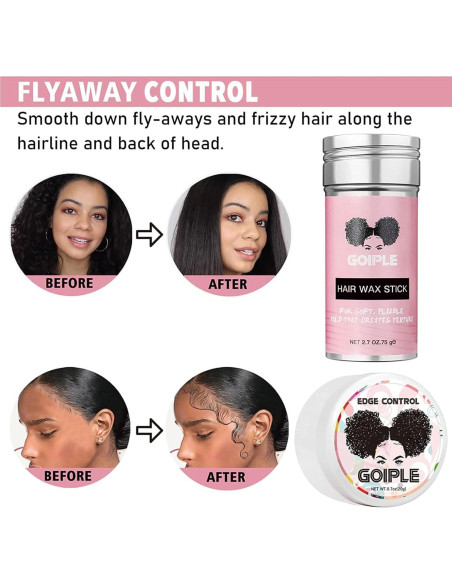 Kit Accesorios para Pelucas Goiple 29 Piezas con Pegamento