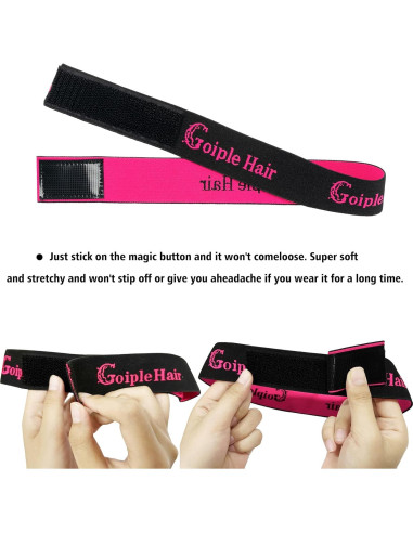 Kit Accesorios para Pelucas Goiple 29 Piezas con Pegamento