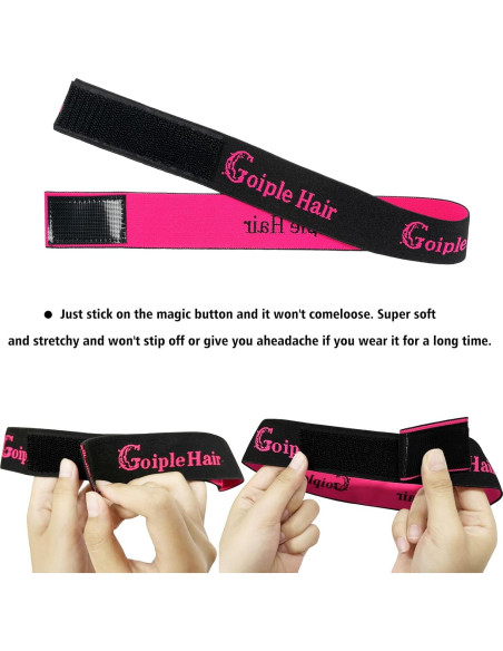 Kit Accesorios para Pelucas Goiple 29 Piezas con Pegamento