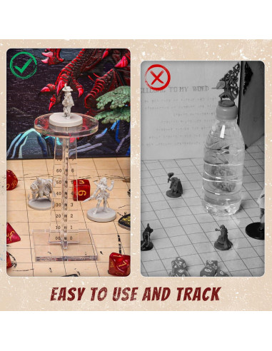 Soporte de Vuelo CZYY para Miniaturas Voladoras - Juego de 2