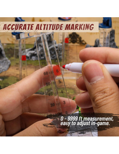 Soporte de Vuelo CZYY para Miniaturas Voladoras - Juego de 2