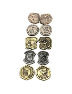 Monedas de Aventura D&D Cryptic Creative Mimics 10 Piezas