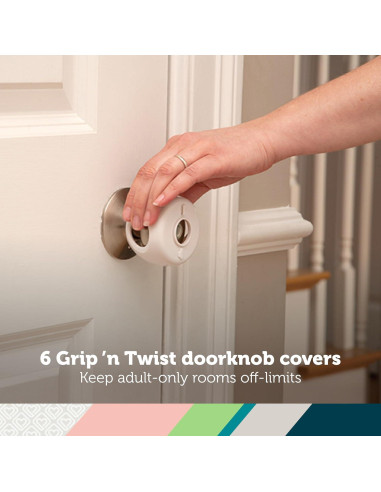 Juego de Seguridad Infantil Safety 1st 80 Pcs Blanco