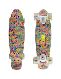 Skateboard Completo Meketec Mini Cruiser 55.88 cm para Niños 2