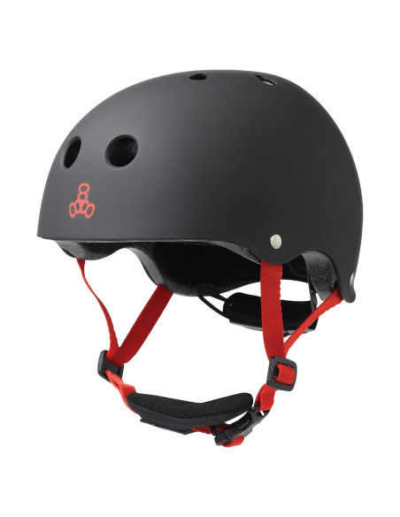 Casco Triple Eight Lil 8 para Niños - Negro Mate