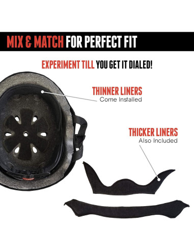 Casco Triple Eight Lil 8 para Niños - Negro Mate