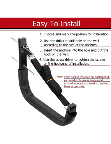 Ganchos de Almacenamiento Heavdace para Kayak 150 kg