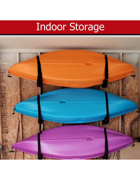 Ganchos de Almacenamiento Heavdace para Kayak 150 kg