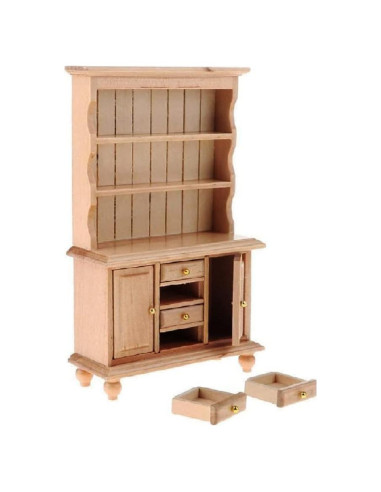 Armario Miniatura Cutemini 9.6x3.9x16.7 cm Blanco