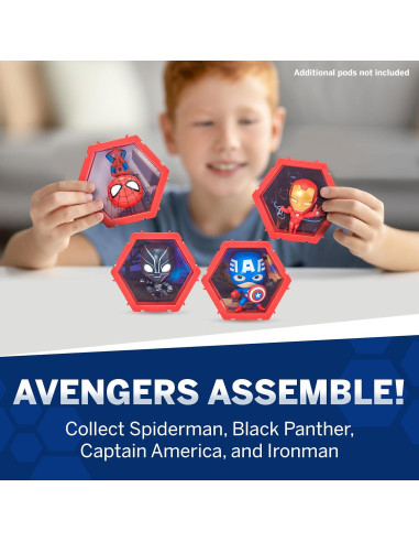 Figura Iron Man 4D WOW! PODS Coleccionable 10x12 cm