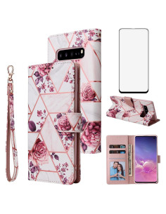 Funda Asuwish para Samsung Galaxy S10e con Soporte y Tarjetero