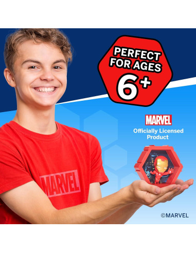 Figura Iron Man 4D WOW! PODS Coleccionable 10x12 cm