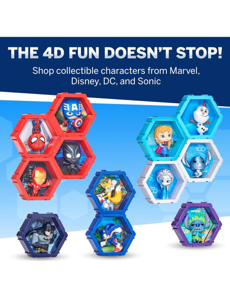 Figura Iron Man 4D WOW! PODS Coleccionable 10x12 cm