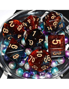 Conjunto de Dados Galaxy QiAN SiMAi 7 Piezas Azul Rojo 2