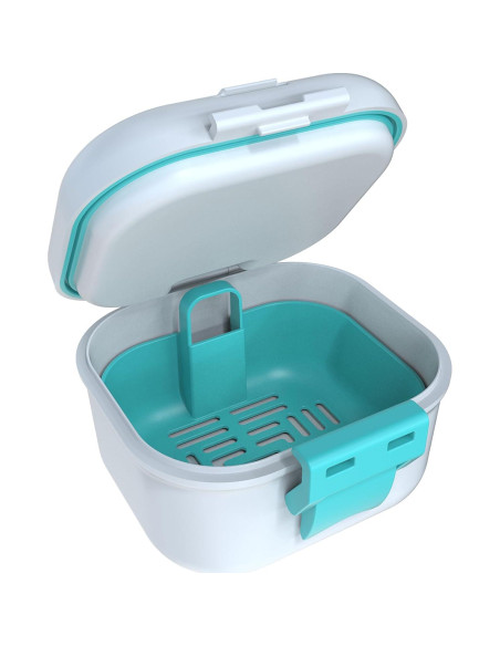 Taza para Dentaduras ARGOMAX a Prueba de Fugas 220 ml