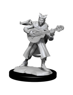 Miniatura Bardo Tiefling Femenino WizKids D&D Sin Pintar