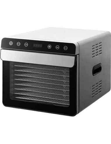 Deshidratador de Alimentos Hakka 8 Bandejas Acero Inoxidable 700W