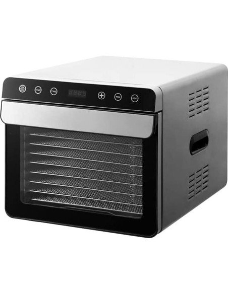 Deshidratador de Alimentos Hakka 8 Bandejas Acero Inoxidable 700W