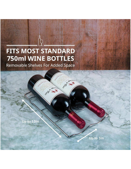 Enfriador de Vino Schmecke 12 Botellas Negro con Control Digital