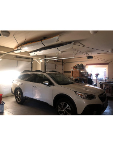 Sistema de polea para kayak StoreYourBoard, 68 kg, fácil instalación