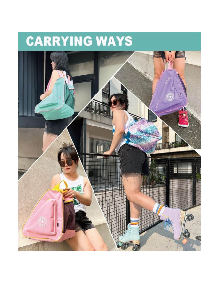 Bolsa de patinaje HEXIFUL Hxfskb 20L Impermeable Unisex