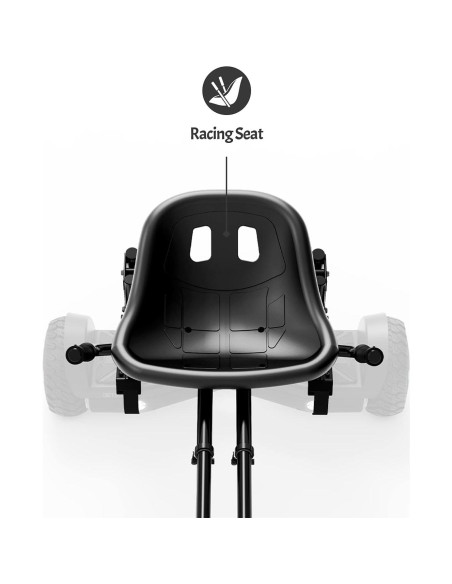 Jetson JetKart 2.0 Accesorio para Hoverboard, Asiento Ajustable