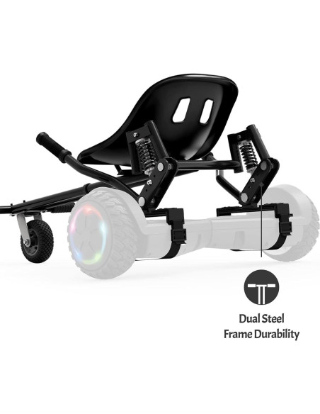 Jetson JetKart 2.0 Accesorio para Hoverboard, Asiento Ajustable