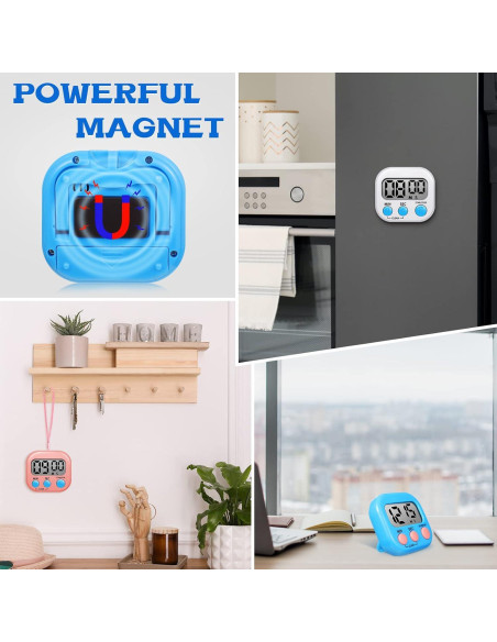 Temporizador Digital de Cocina Flutesan 6 Piezas Multicolor