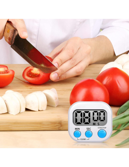 Temporizador Digital de Cocina Flutesan 6 Piezas Multicolor